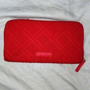 Vera Bradley Deep Red Wallet
